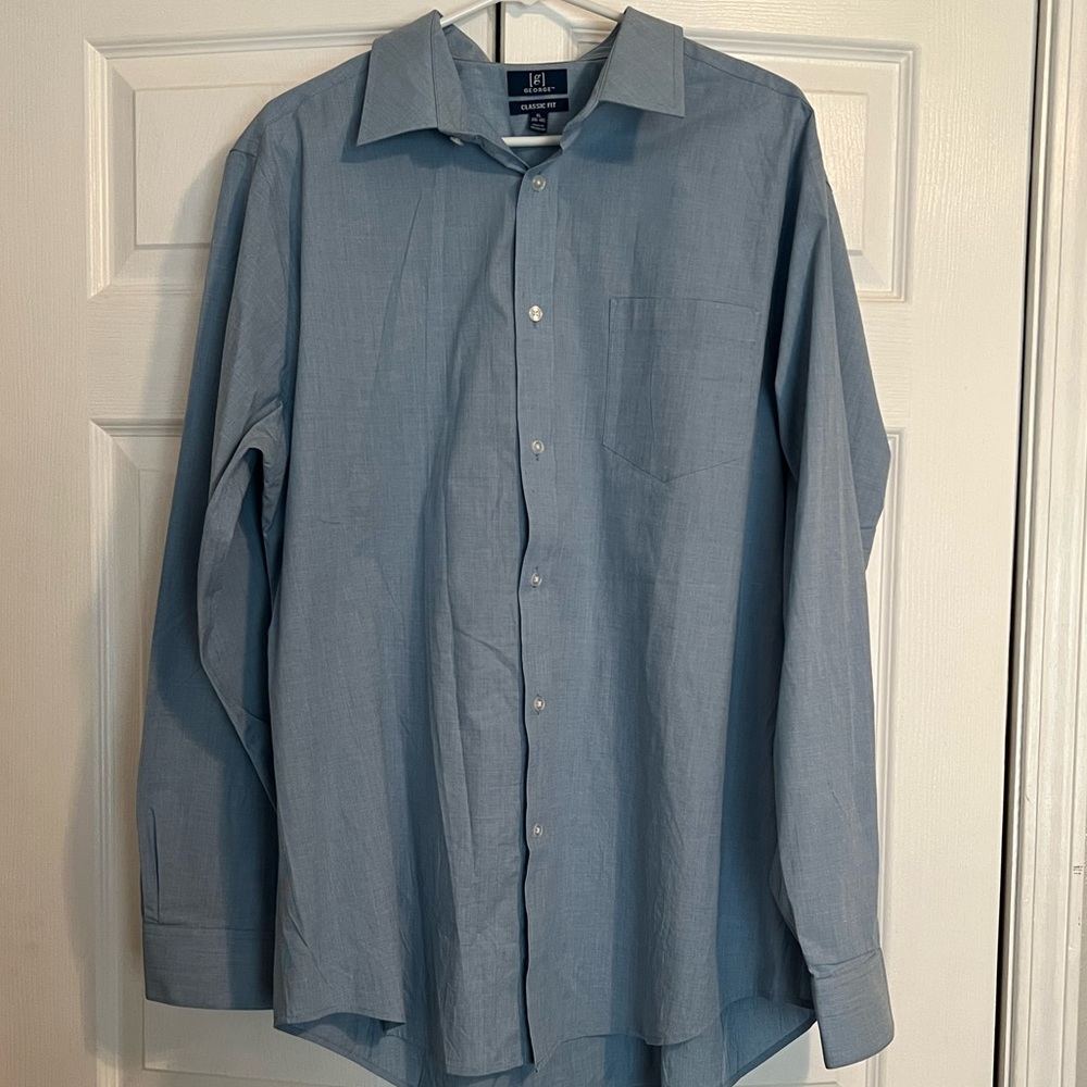Men’s George Classic Fit Button Down Shirt Size XL